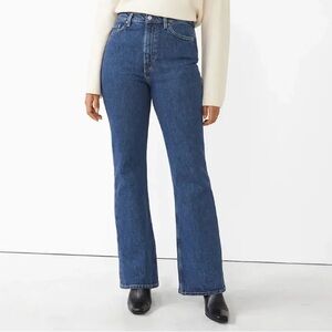 & OTHER STORIES
Blue Mood Flared Stretch Jeans‎ 30x32